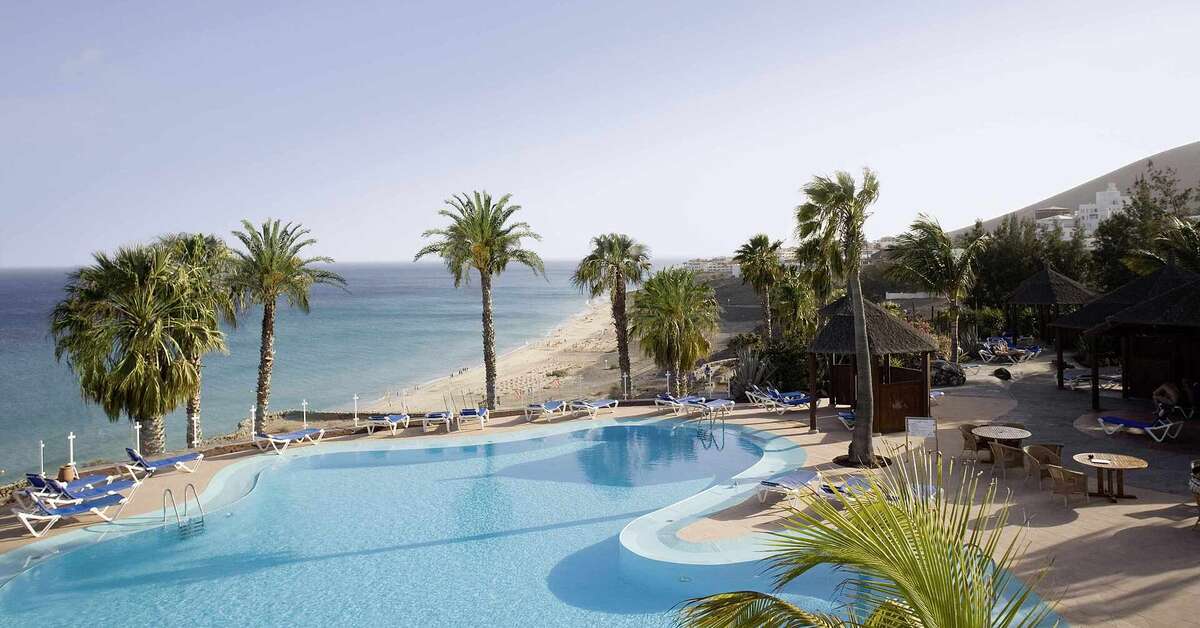 Een foto van een overzicht van Robinson Club Esquinzo Playa