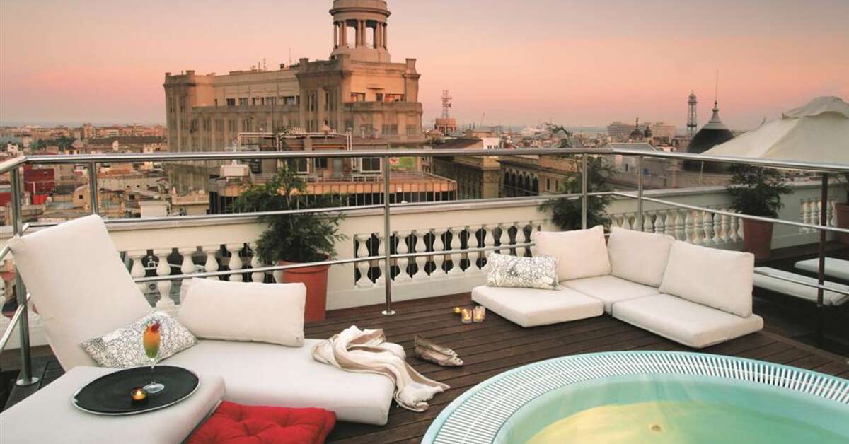 Een foto van een overzicht van H10 Montcada Boutique Hotel