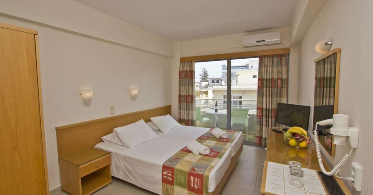 Een foto van een overzicht van Nafsika Hotel