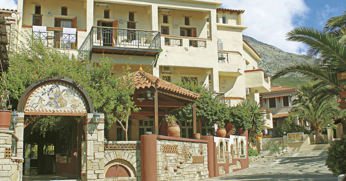 Een foto van de buitenkant van Kampos Village Resort