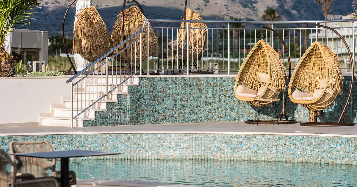 Ein Foto vom Pool im Pepper Sea Club Hotel