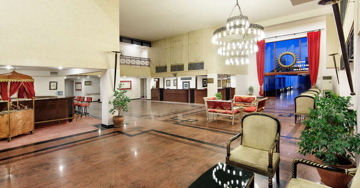 Een foto van het interieur van Ladonia Hotels Del Mare