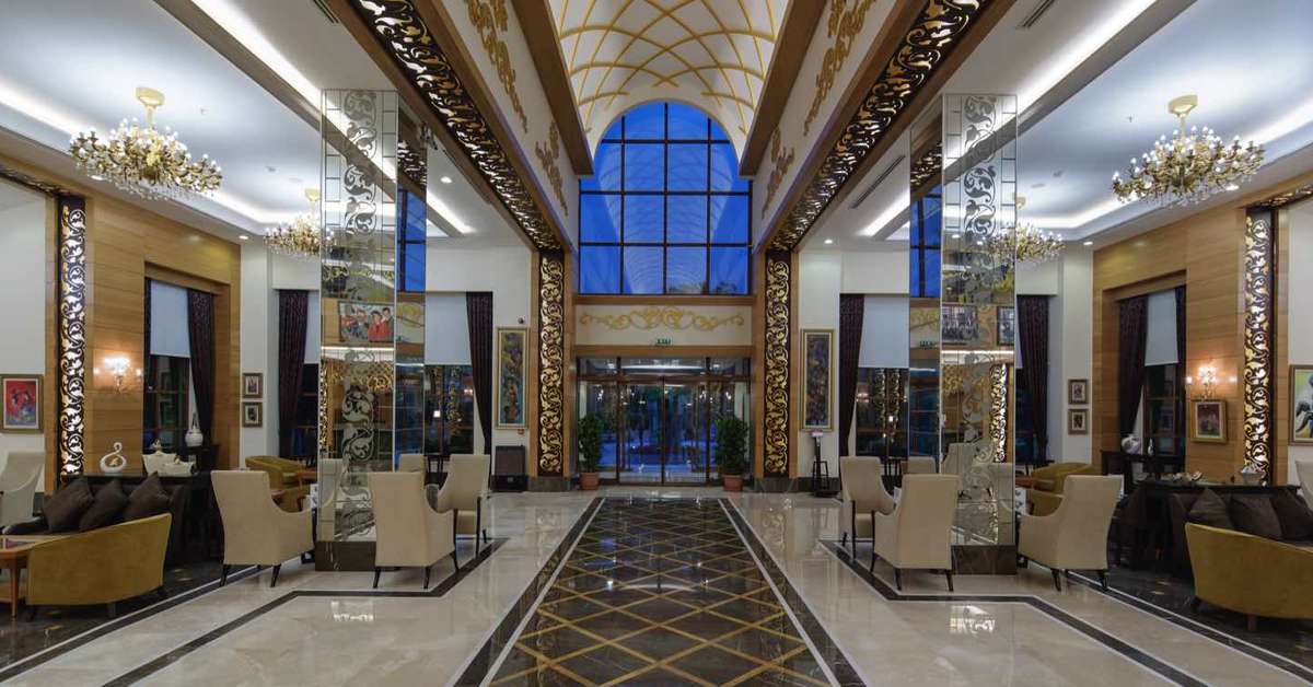 Een foto van de faciliteiten bij Alba Resort Hotel