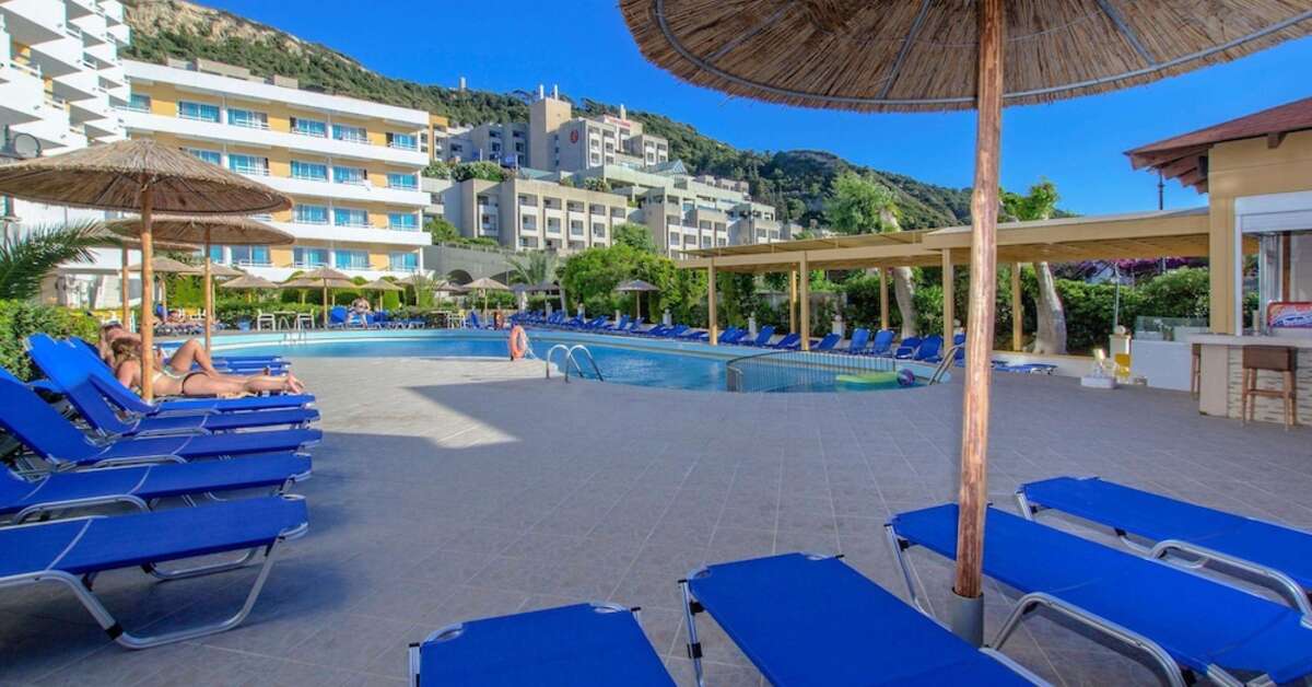 Ein Foto vom Pool im Lito Hotel