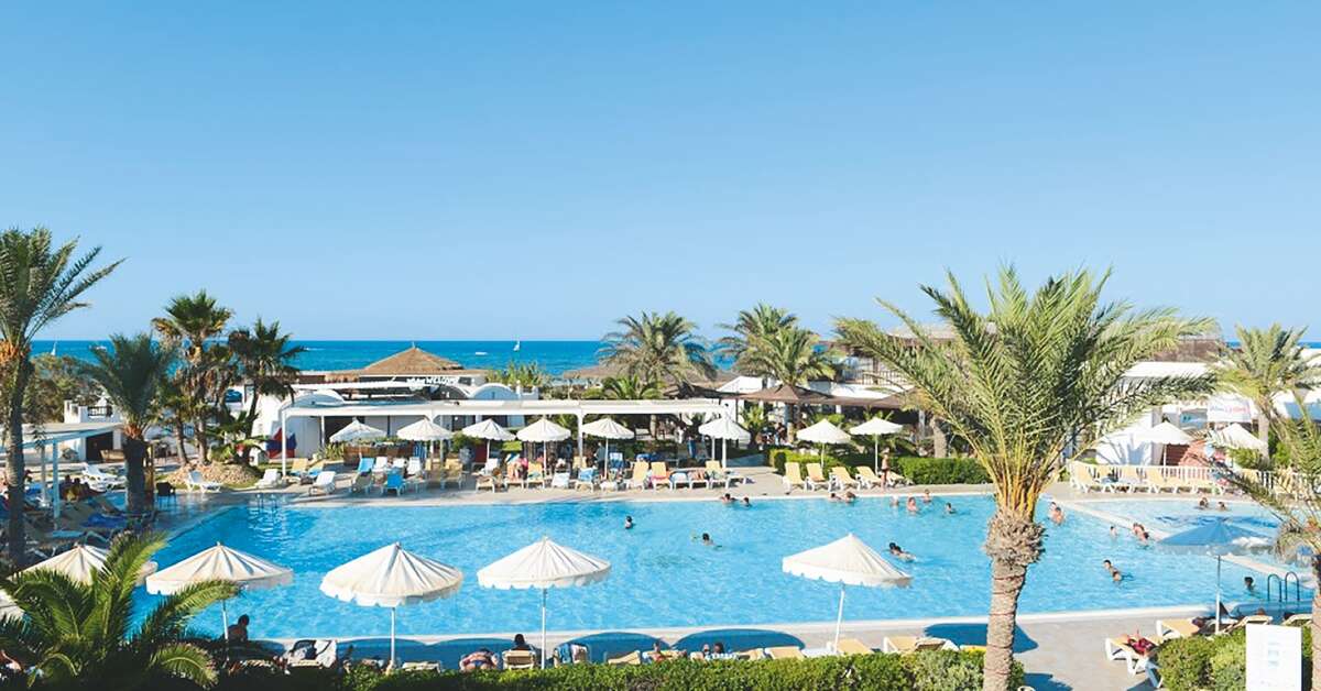 Een foto van het zwembad bij Hotel Club Meninx