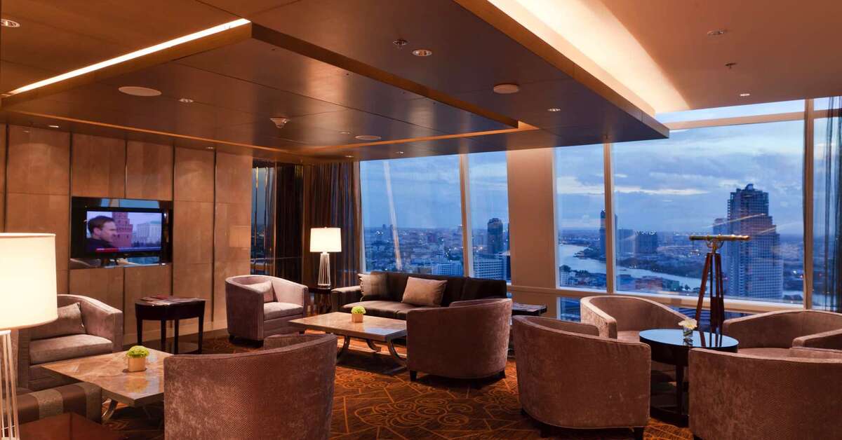 Een foto van het interieur van Eastin Grand Hotel Sathorn