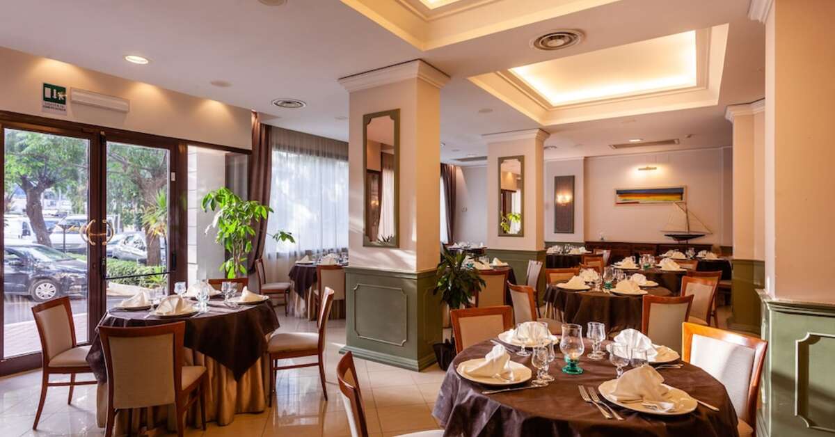 Een foto van de faciliteiten bij Europa Palace Hotel