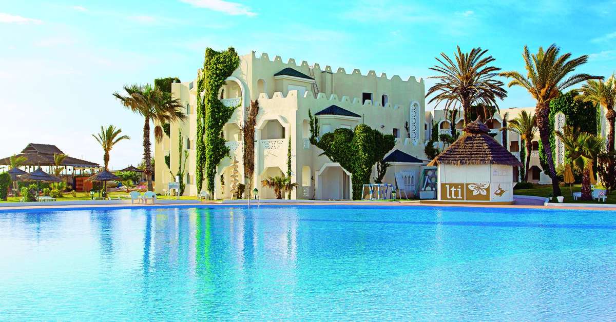 Een foto van het zwembad bij Mahdia Beach & Aquapark