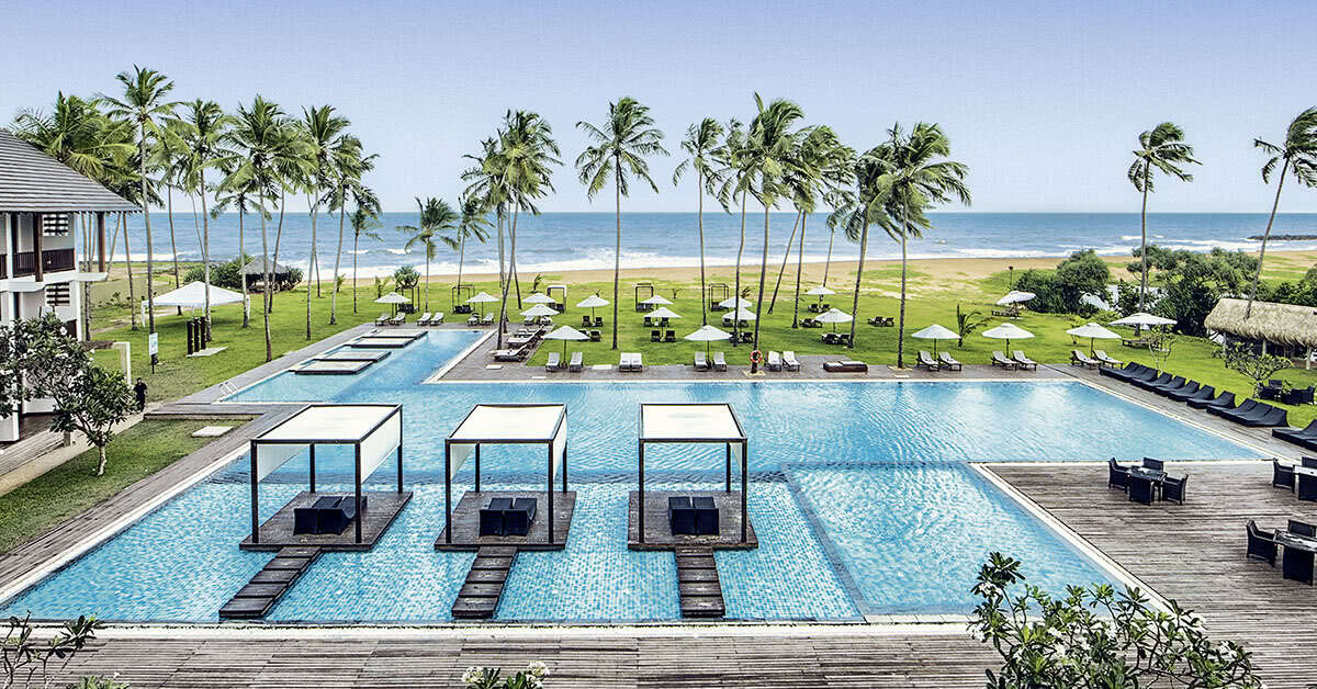 Een foto van het zwembad bij Suriya Luxury Resort