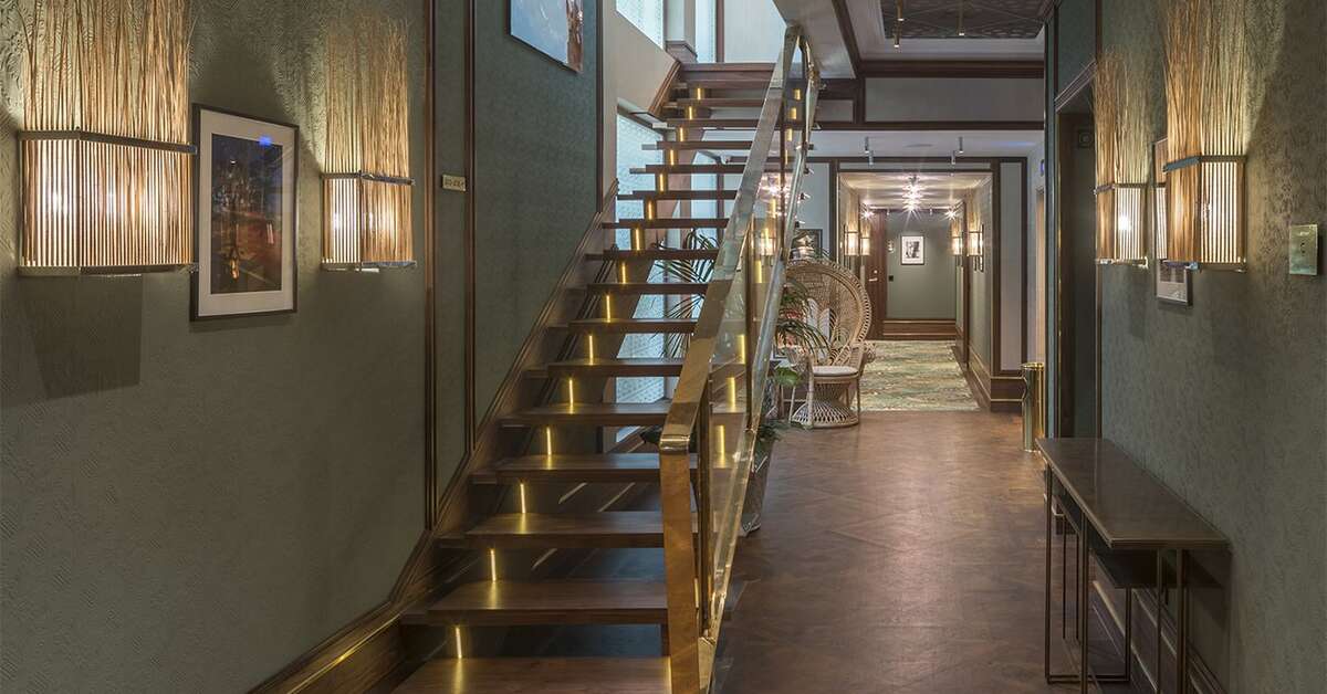 Een foto van het interieur van El Llorenc Parc de la Mar