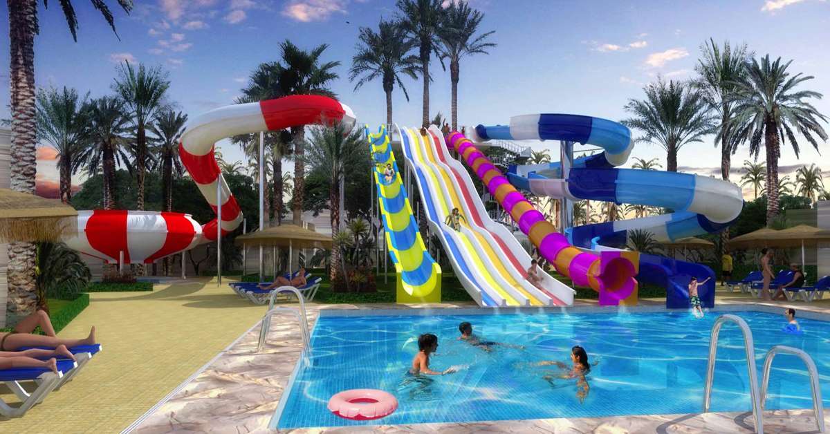 Een foto van het zwembad bij Playasol Hotel