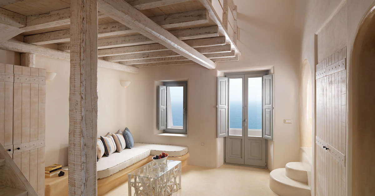 Ein Foto Dome Santorini Resort