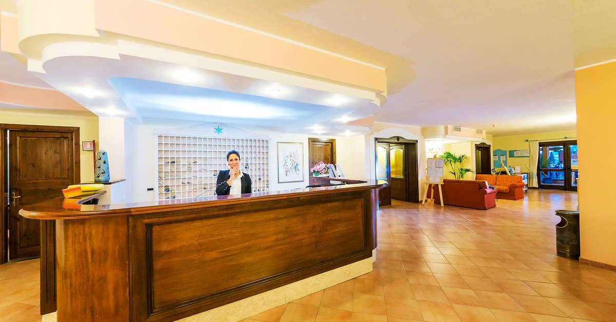 Een foto van het interieur van Sentido Orosei Beach