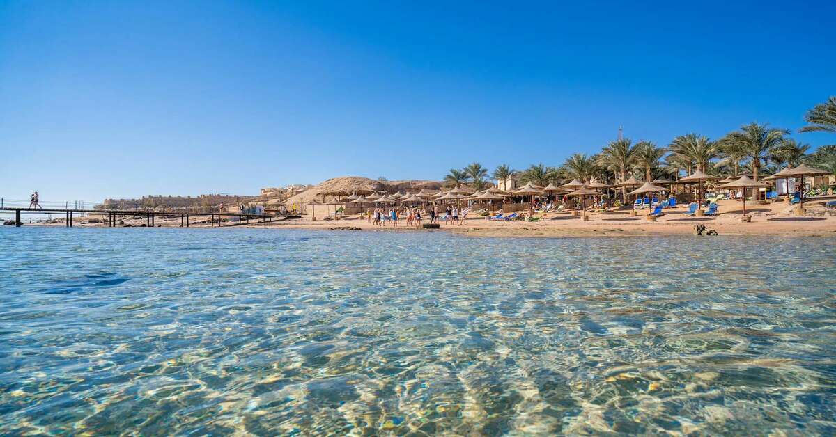 Ein Foto vom Strand beim Tamra Beach Resort