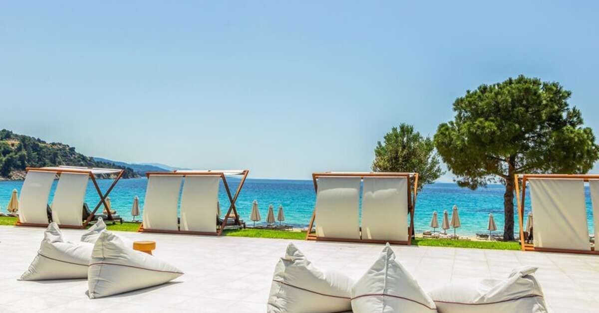 Een foto van het zwembad bij Ammoa Luxury Hotel & Spa Resort