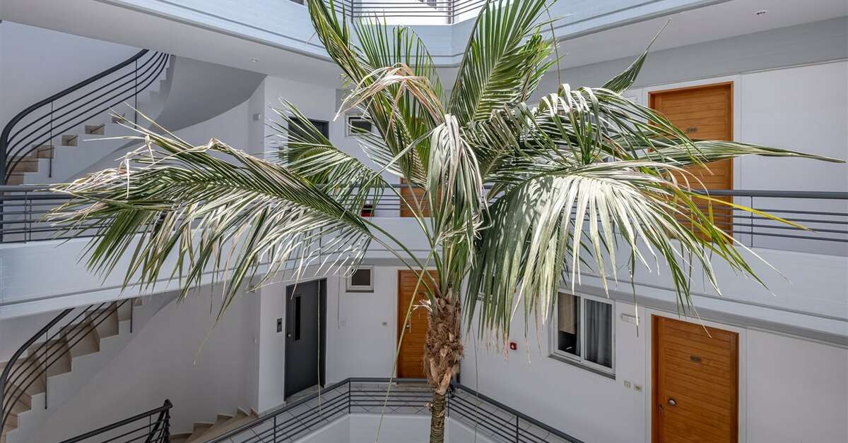 Een foto van de buitenkant van Angela Aparthotel
