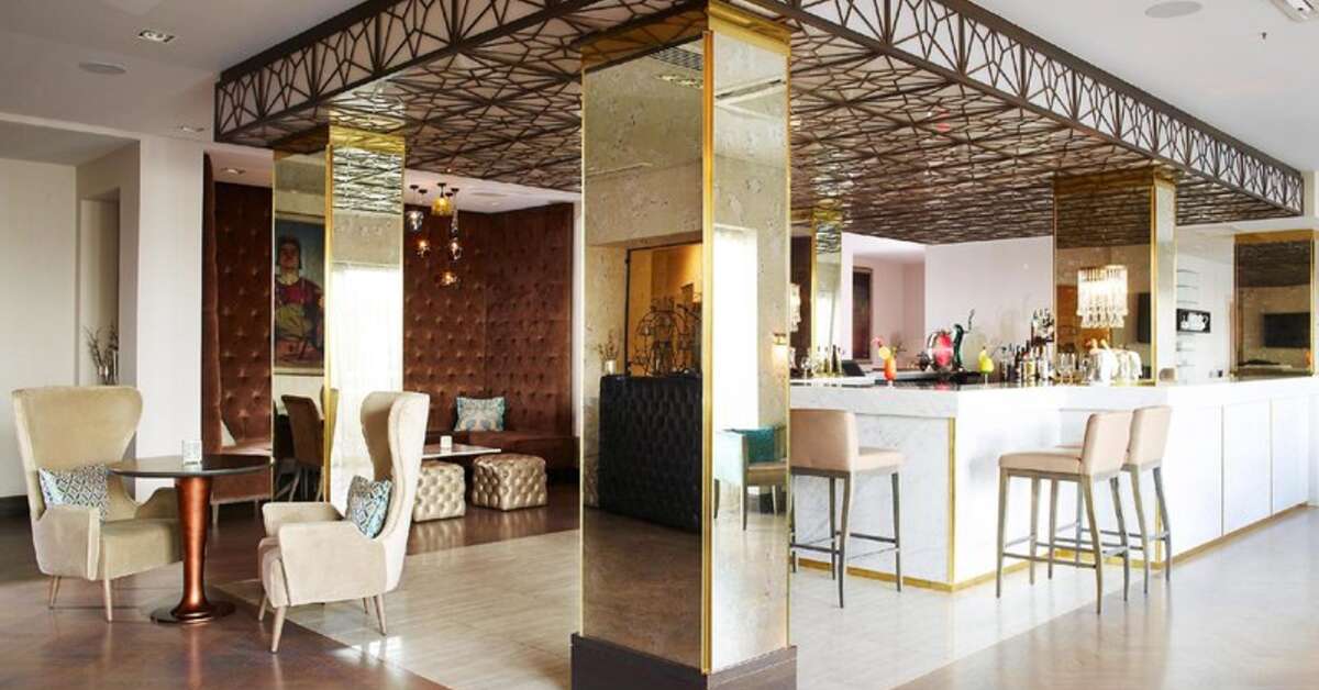 Ein Foto von den Einrichtungen im Dona Filipa Hotel
