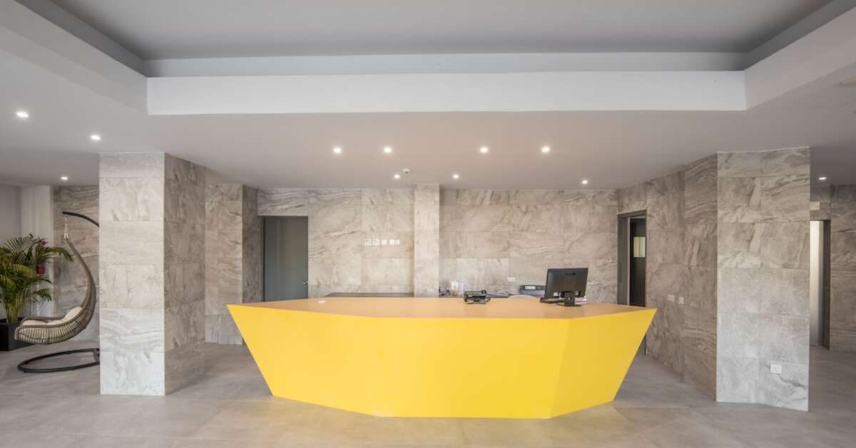 Een foto van het interieur van Narcissos Waterpark Resort
