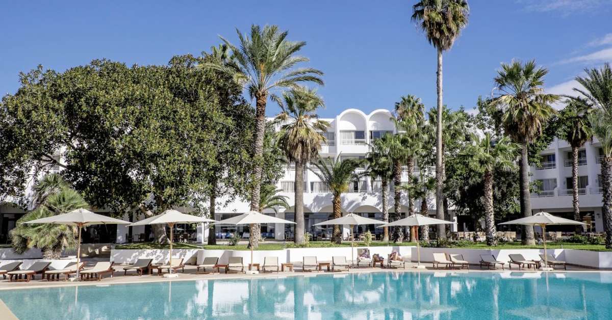 Een foto van een overzicht van Hotel Bel Azur Thalasso & Bungalows