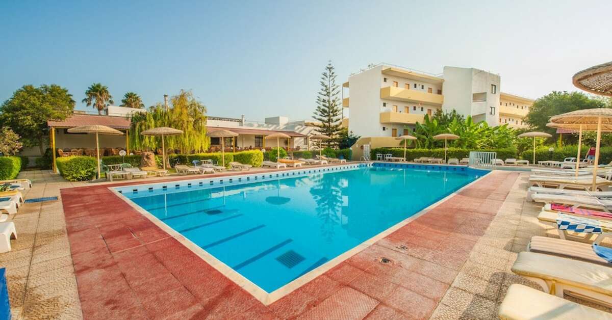 Een foto van een overzicht van Aegean Bay Hotel