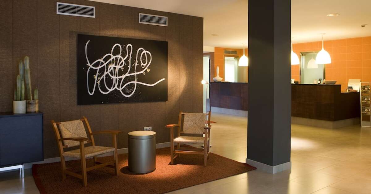 Ein Foto vom Innenbereich im Hotel Magnolia