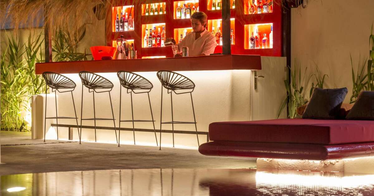 Een foto van de faciliteiten bij Art Hotel Santorini
