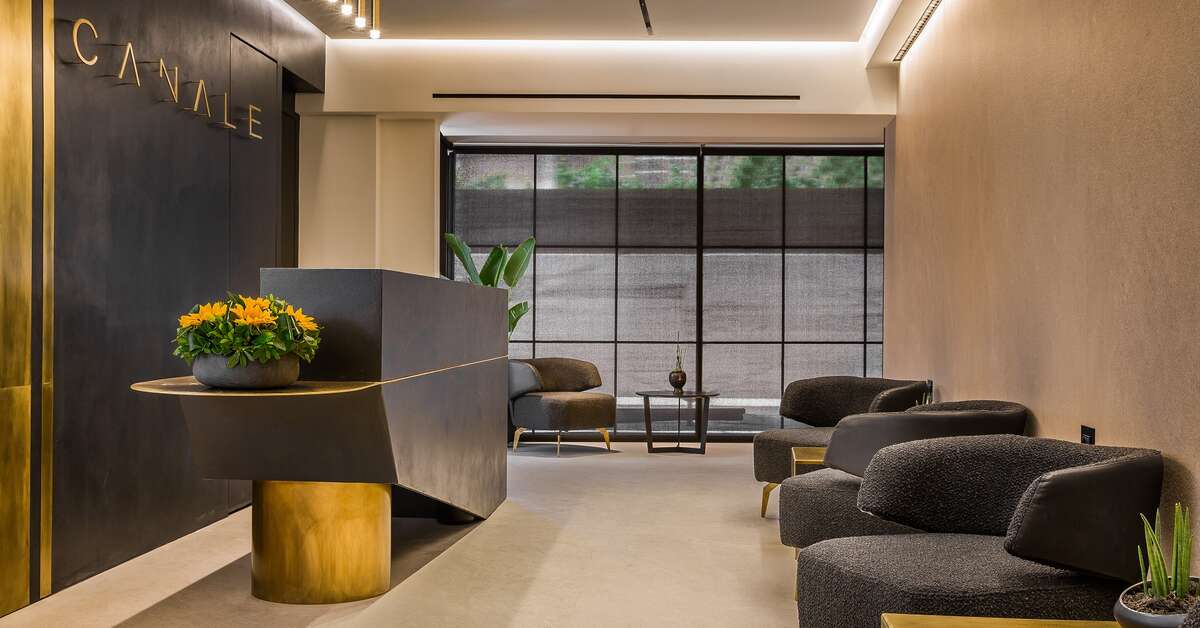 Een foto van het interieur van Canale Hotel & Suites