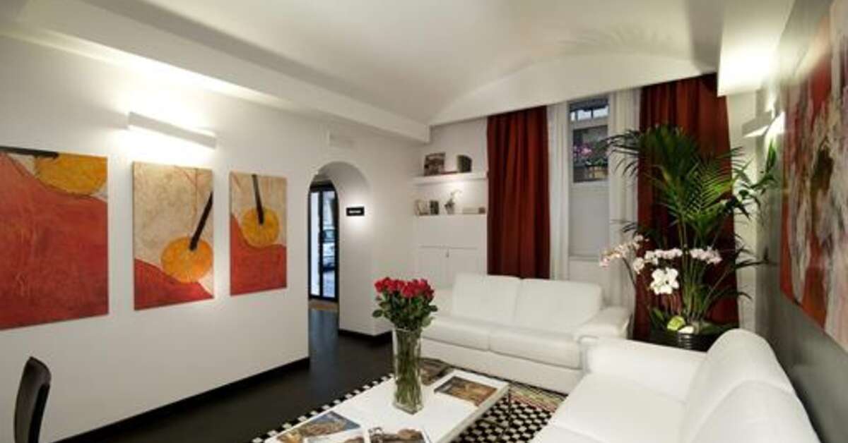 Een foto van het interieur van Hotel Rinascimento
