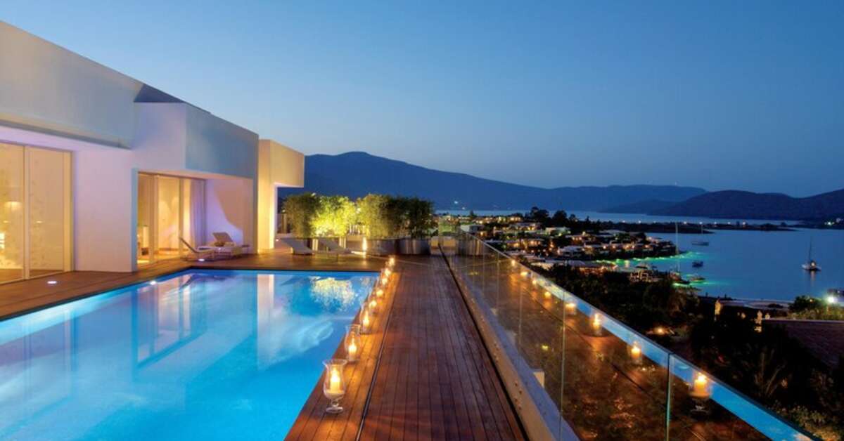 Een foto van het zwembad bij Elounda Beach Hotel & Villas