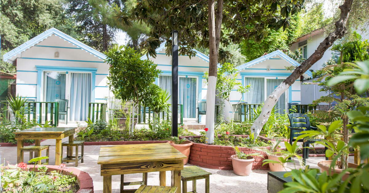 Een foto van de buitenkant van Side Sunberk Hotel