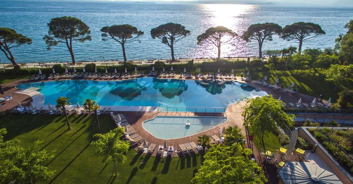 Een foto van het zwembad bij Hotel Corte Valier