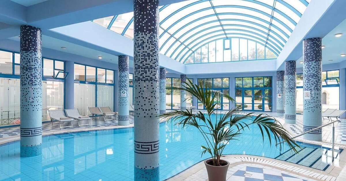 Een foto van het zwembad bij Lindos Princess Beach Hotel