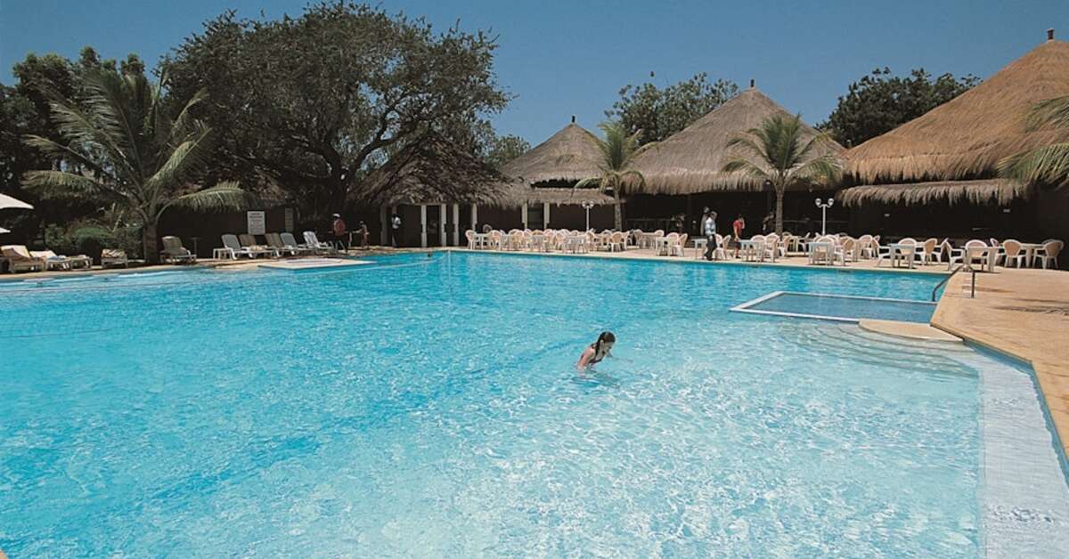 Een foto van het zwembad bij Hotel Neptune