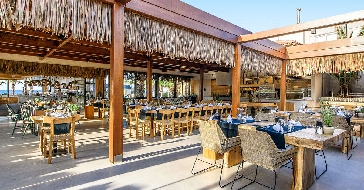 Een foto van de faciliteiten bij Stella Village Seaside Hotel