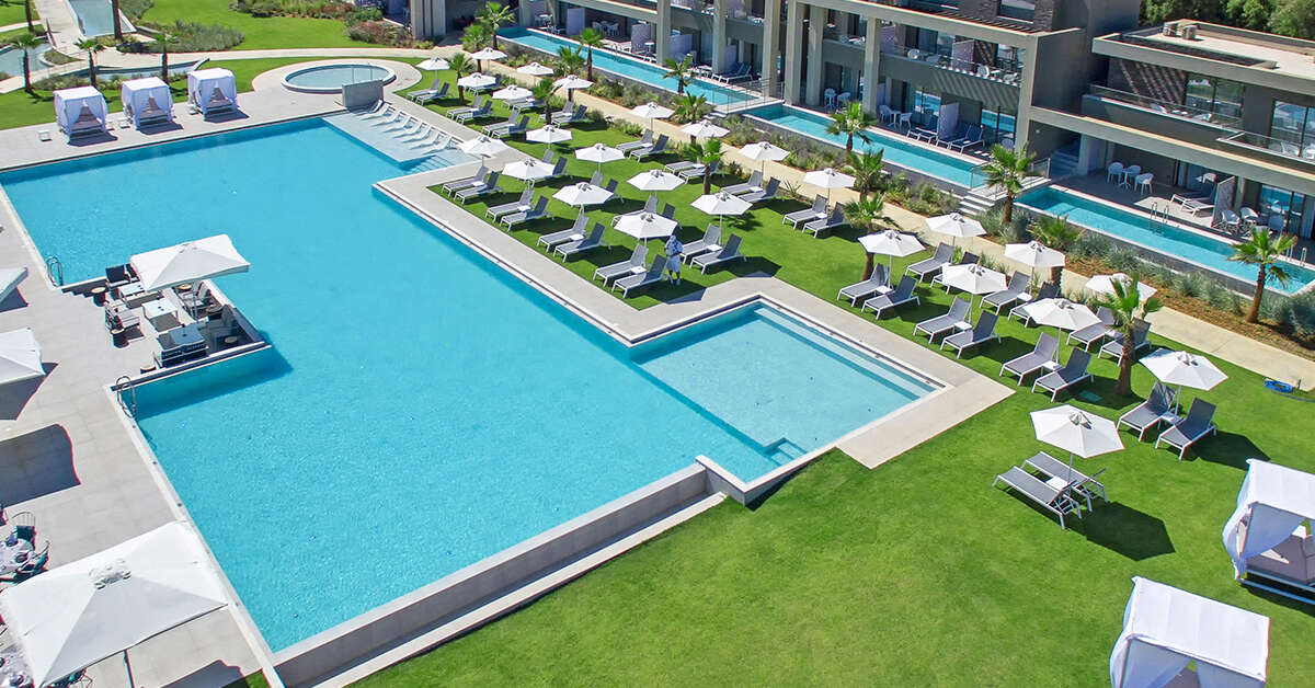 Een foto van het zwembad bij Myrion Beach Resort & Spa