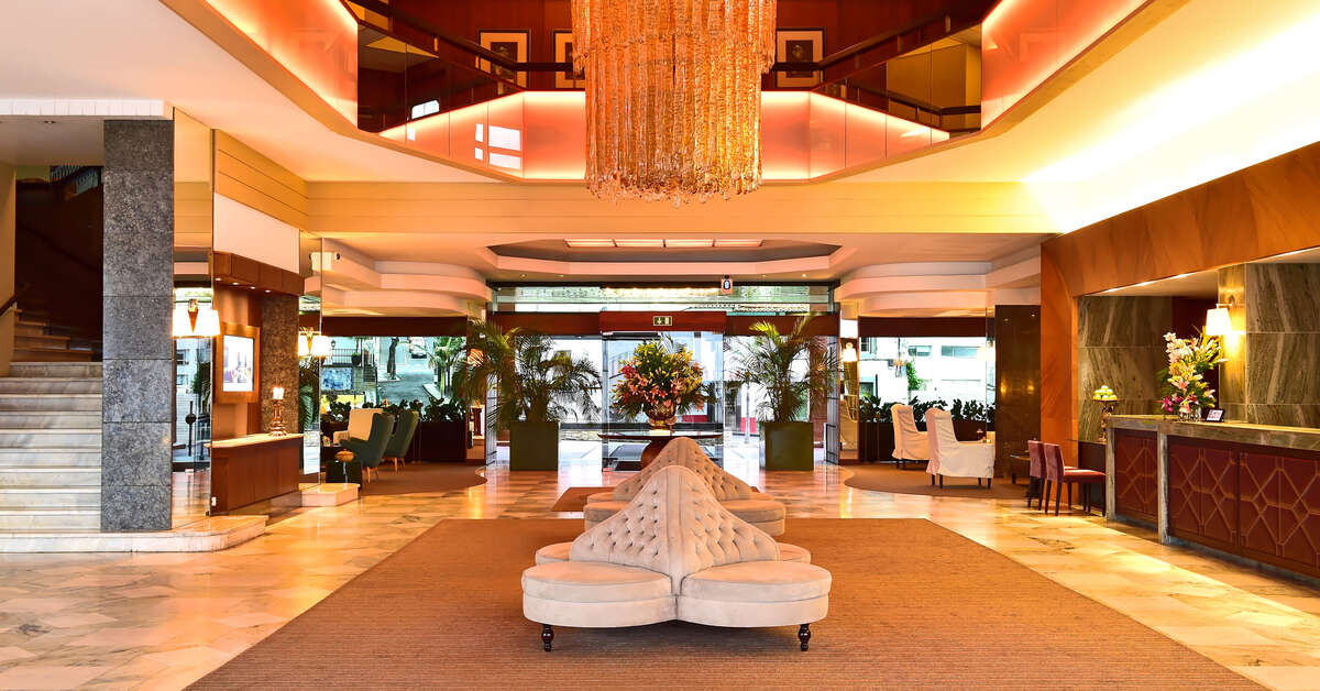 Ein Foto vom Innenbereich im Pestana Carlton Madeira
