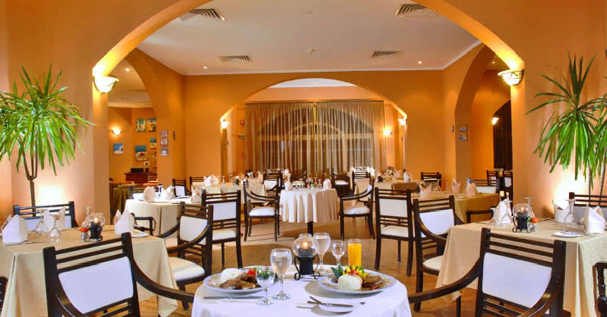 Ein Foto von den Einrichtungen im Coral Sea Holiday Village Red Sea