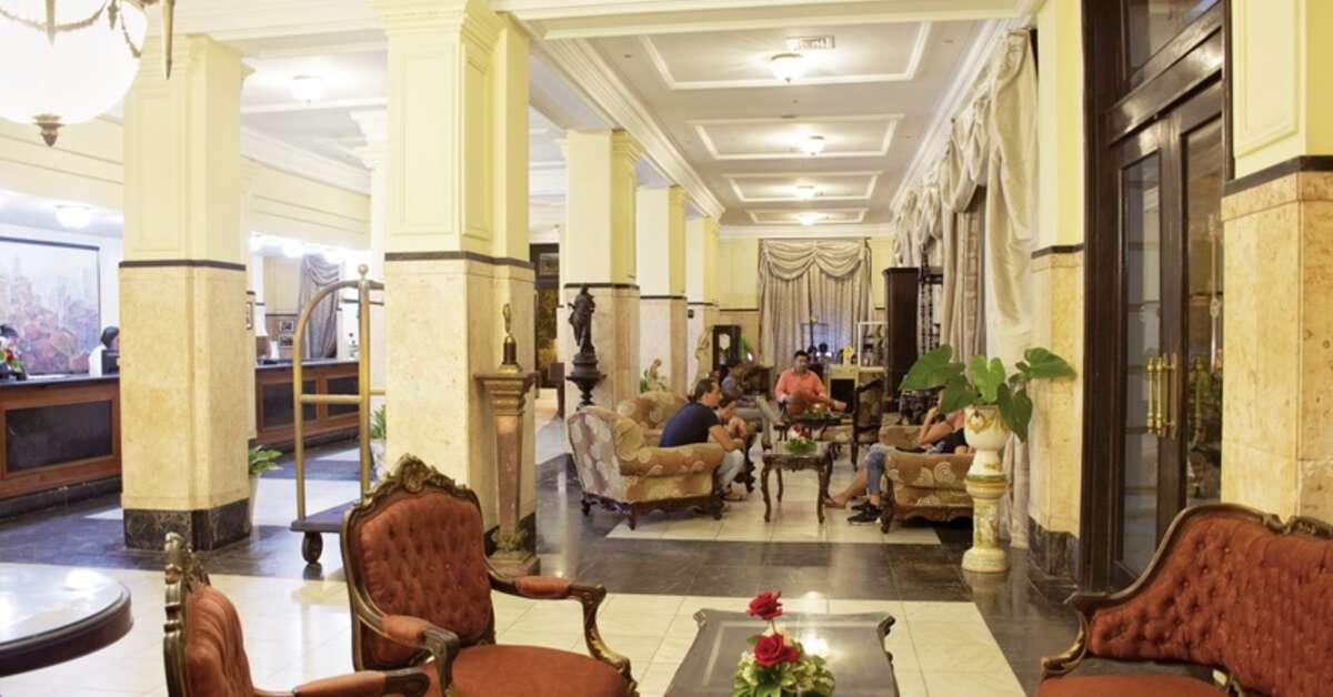 Ein Foto vom Innenbereich im Roc Presidente Hotel