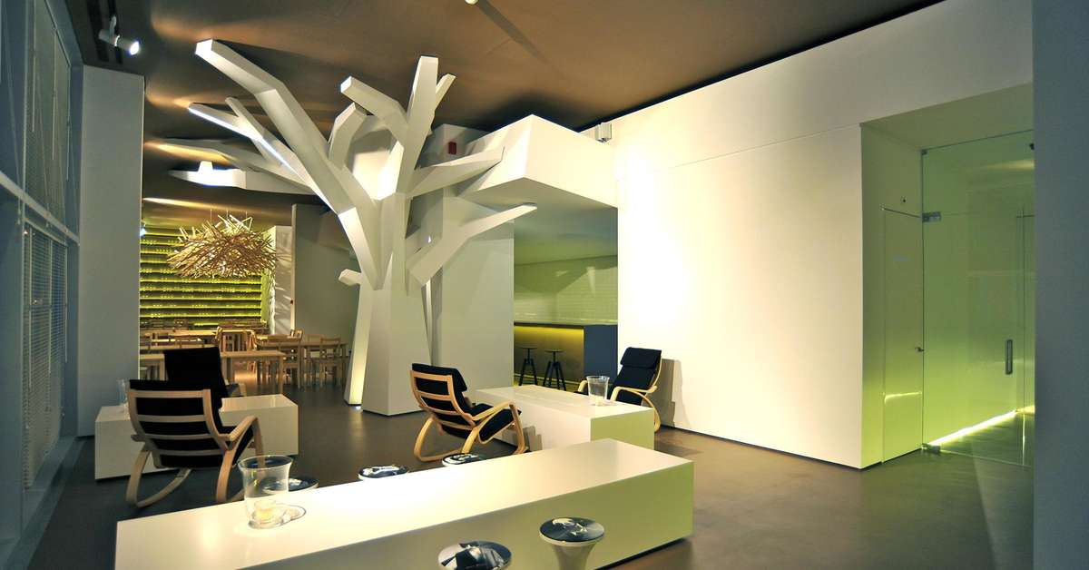 Een foto van het interieur van Basic Braga by Axis