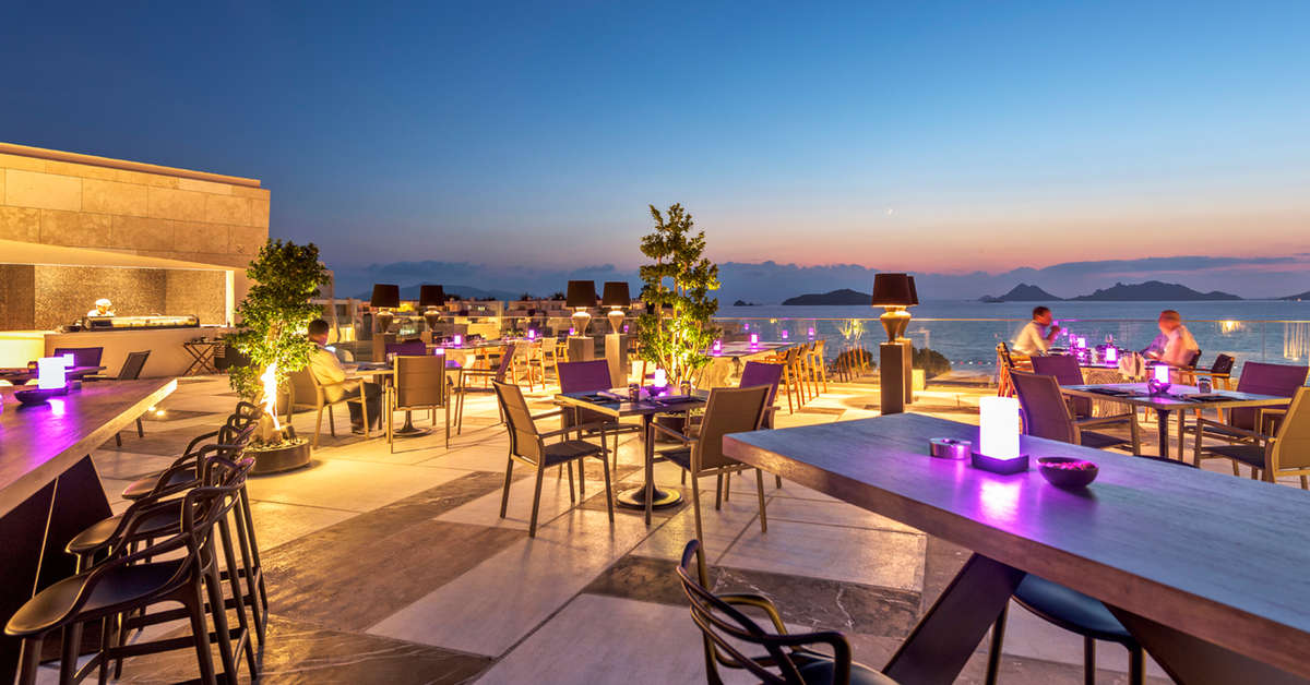 Ein Foto von den Einrichtungen im Swissotel Resort Bodrum Beach