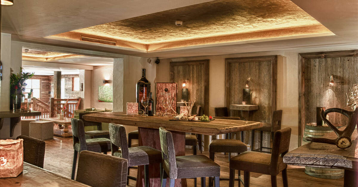Een foto van het interieur van Alpin Juwel Hotel