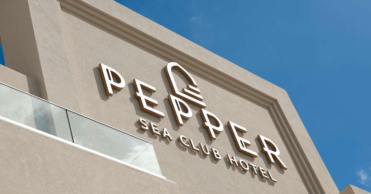 Ein Foto von der Außenansicht des Pepper Sea Club Hotel