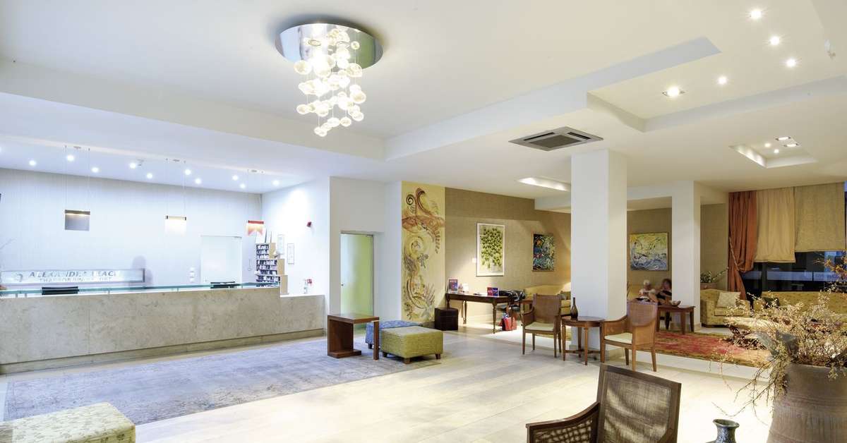 Een foto van het interieur van Alexandra Beach Thassos Spa Resort
