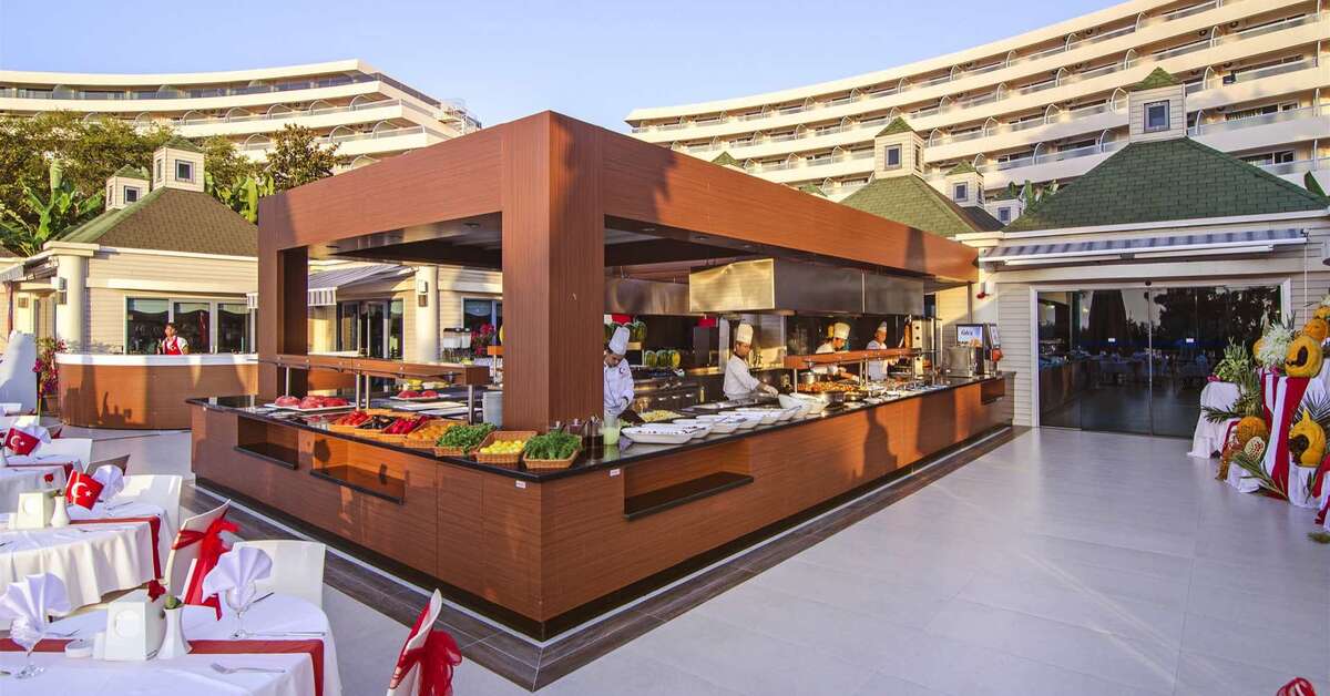 Een foto van de faciliteiten bij The Grand Blue Sky International
