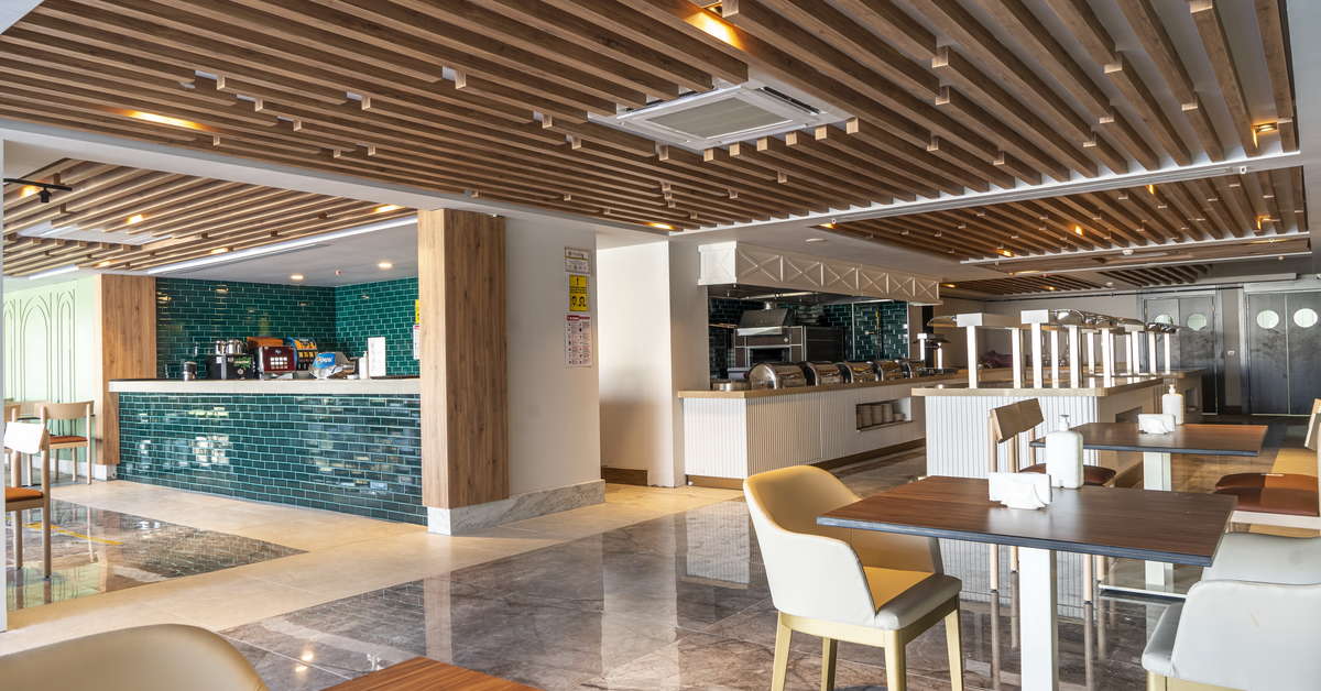 Een foto van de faciliteiten bij Side Square Hotel
