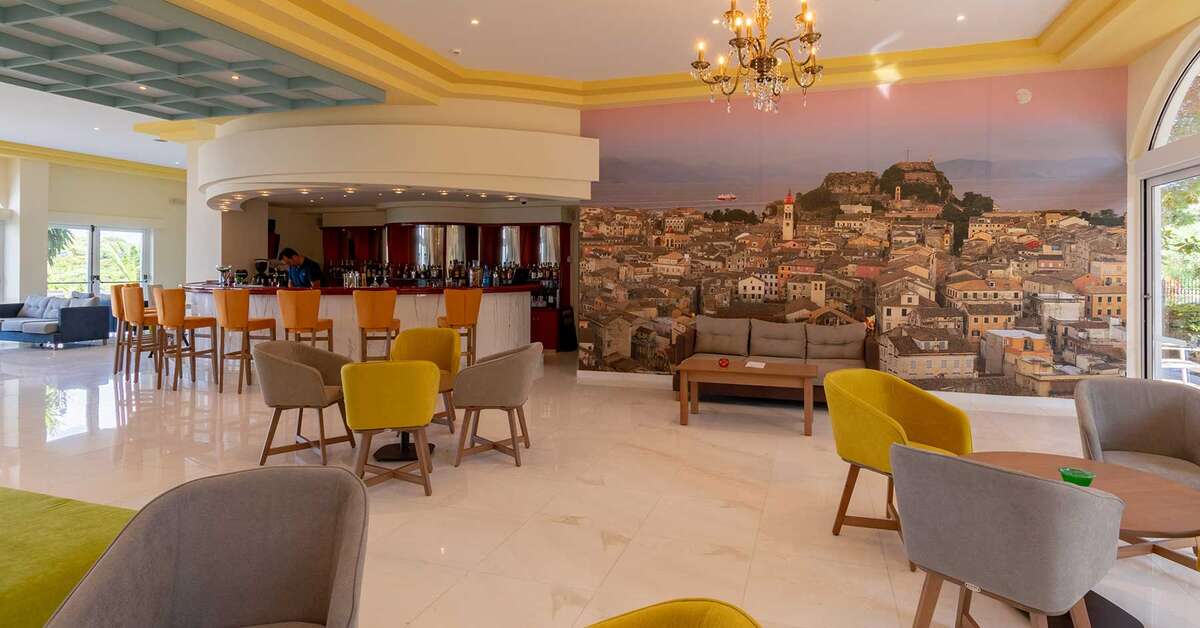 Een foto van de faciliteiten bij Hotel Ibiscus Corfu