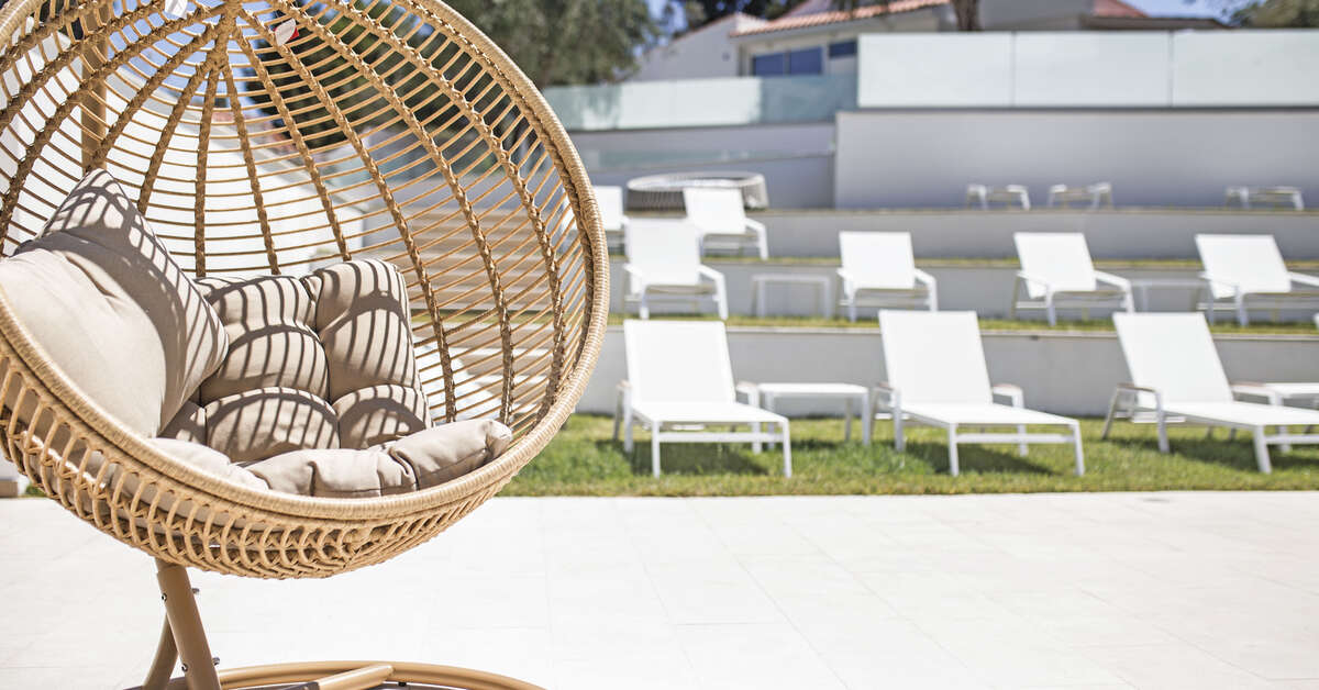 Een foto van het terras bij Ray Hotel Corfu