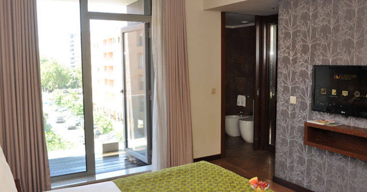 Een foto van Eurostars Oporto Hotel