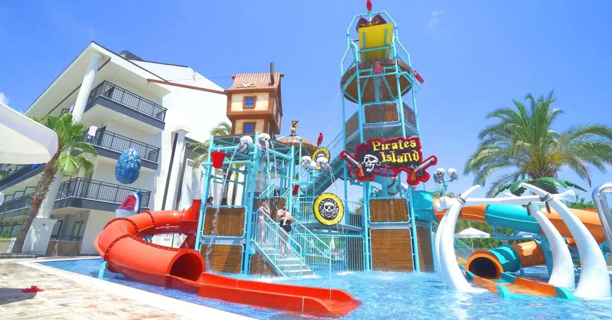 Een foto van het zwembad bij Dream World Palace
