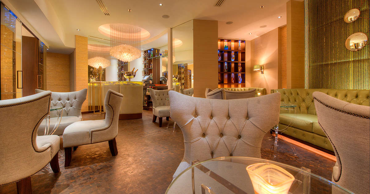 Ein Foto vom Innenbereich im Corinthia Hotel St. George's Bay